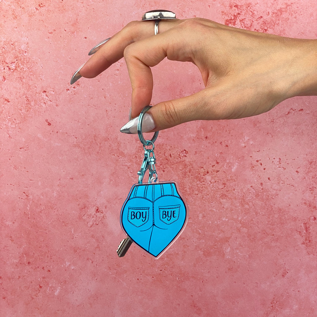 Boy Bye Keychain (Acrylic)