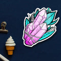 Rose quartz sticker